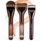 MAANGE makeup brush set – 3 professional foundation and kabuki brushes