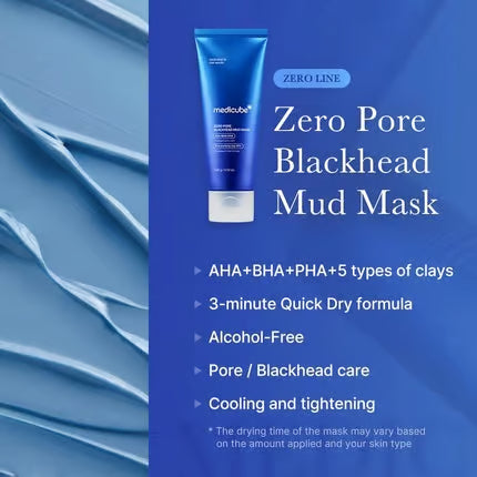 Medicube Zero Pore Blackhead Mud Mask 100 g – Korean mud mask against blackheads