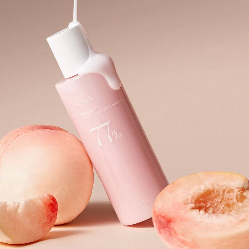 ANUA Peach 77% Niacin Conditioning Milk 150 ml – Korean facial milk with peach and niacinamide