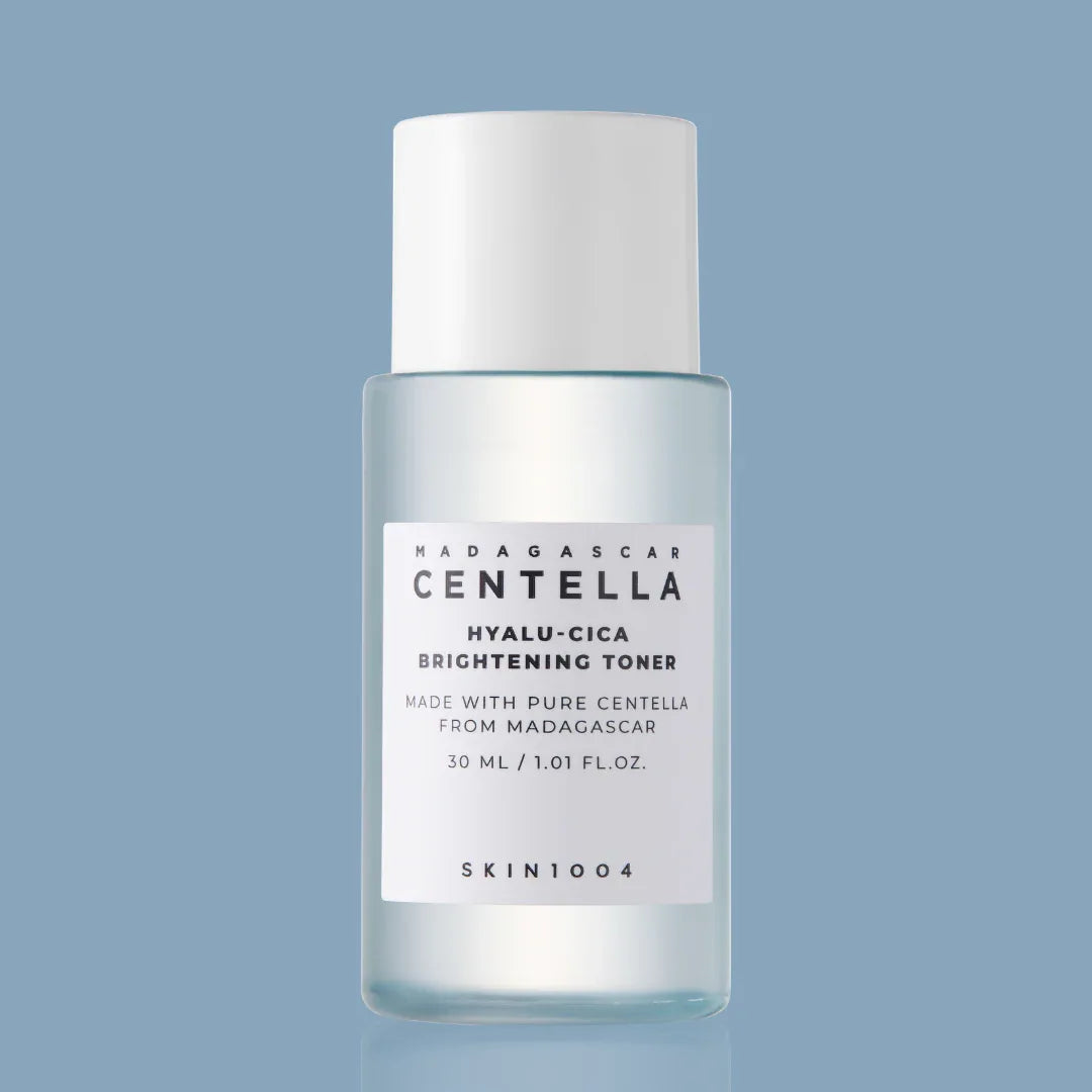 Skin1004 Hyalu-Cica Brightening Toner 30 ml – hydrating and brightening tonic with Madagascar centella