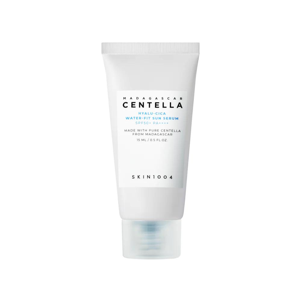 Skin1004 Madagascar Centella Hyalu-Cica Water-Fit Sun Serum SPF50+ PA++++ 15ml – light sun protection serum with centella