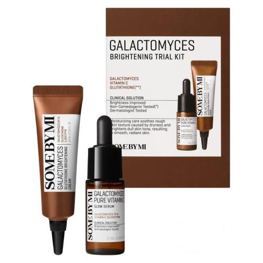 Some By Mi Galactomyces Brightening Trial Kit 10 ml + 10 ml – Korean brightening mini kit