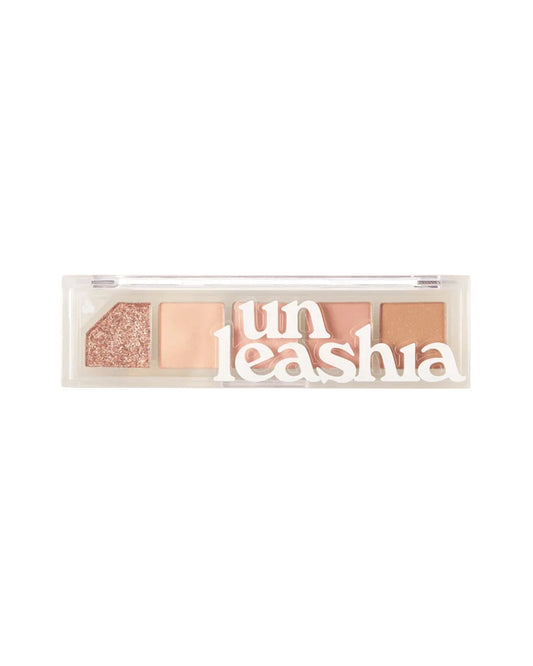 Unleashia Mood Shower Eye Palette No.2 Rose Shower – Korean eye palette in pink shades