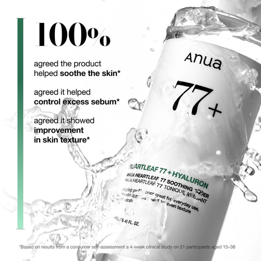 Anua Heartleaf 77 Soothing Toner 250ml – Korean soothing and hydrating toner with Heartleaf