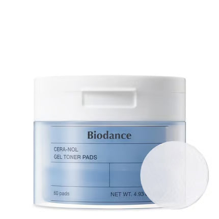 Biodance Ceranol Gel Toner Pads 60 pcs. – Korean gel toner pads with ceramides