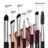 MAANGE Комплект от 10 четки за грим на очите – идеален за начинаещи