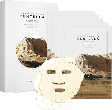 Skin1004 Madagascar Centella Watergel Sheet Ampoule Mask – Охлаждаща тъканна маска 25 мл х 5 бр.
