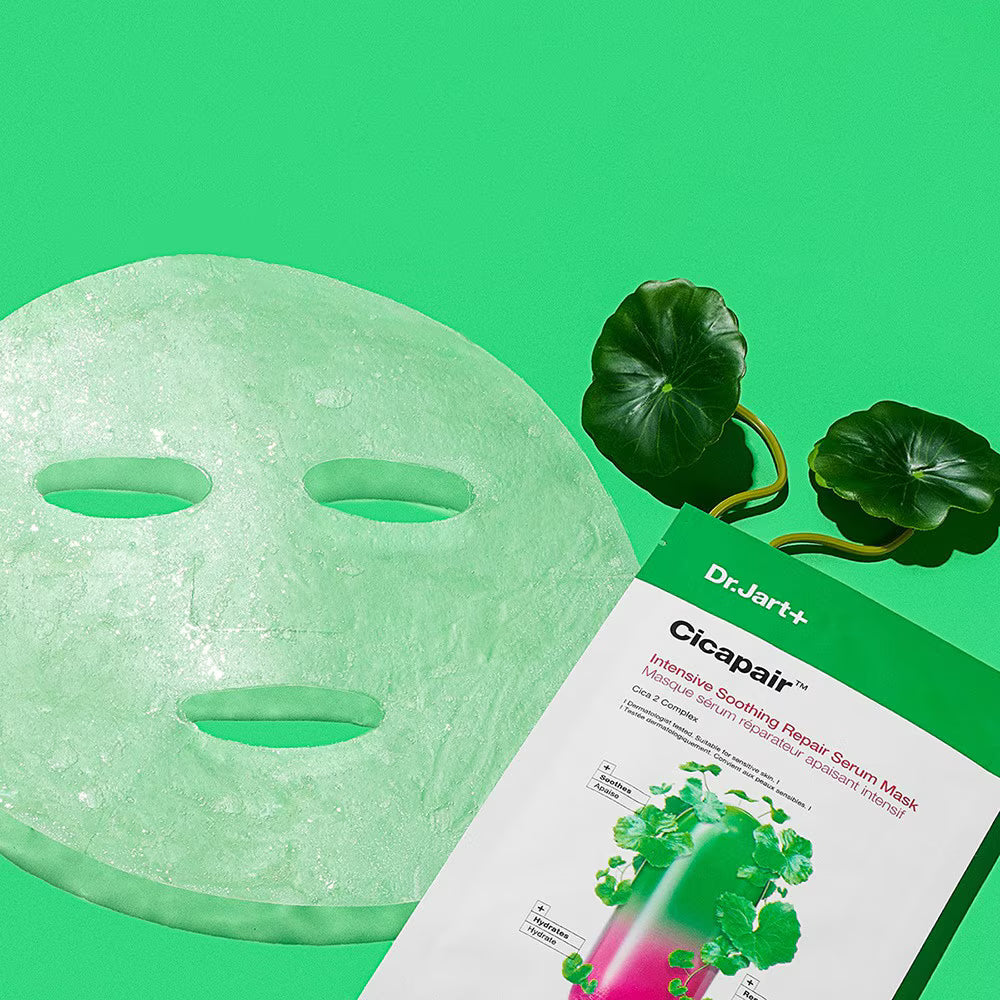 Dr. Jart+ Cicapair Intensive Repairing Tissue Mask 25 g – intensive repairing mask with centella